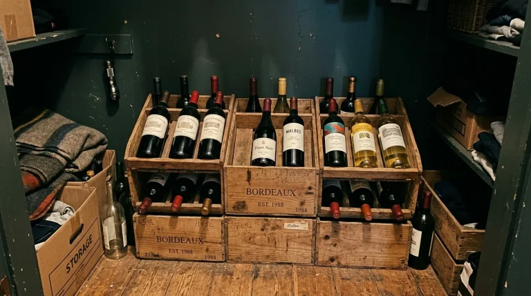 Read more about the article DIY Wine Storage Without Refrigerator: Stop Cooking Your Bottles with These 5 Hacks