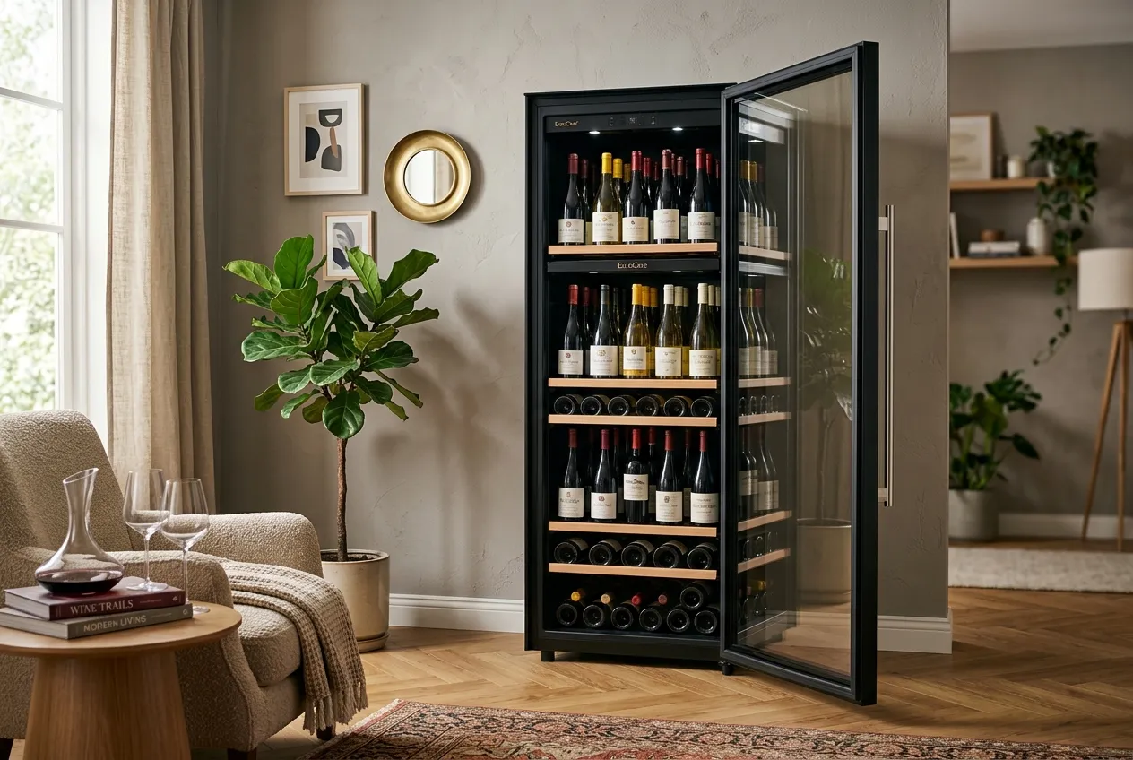 Top 10 Wine Coolers Brands of 2026: Ranked for Reliability & Smart Tech 3 A detailed comparison chart of the top 10 wine coolers brands showing bottle capacity, cooling tech, and warranty terms.
