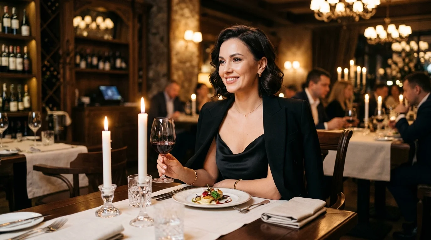 Read more about the article 10 Chic Fancy Dinner Outfits You Can Put Together in 5 Minutes (AI Generated Image)
