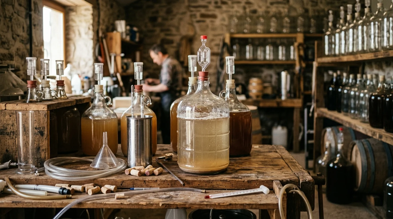 The Beverage People: Complete Guide to Home Winemaking Supplies and Equipment 5 Read more about the article The Beverage People: Complete Guide to Home Winemaking Supplies and Equipment (AI Generated Image)